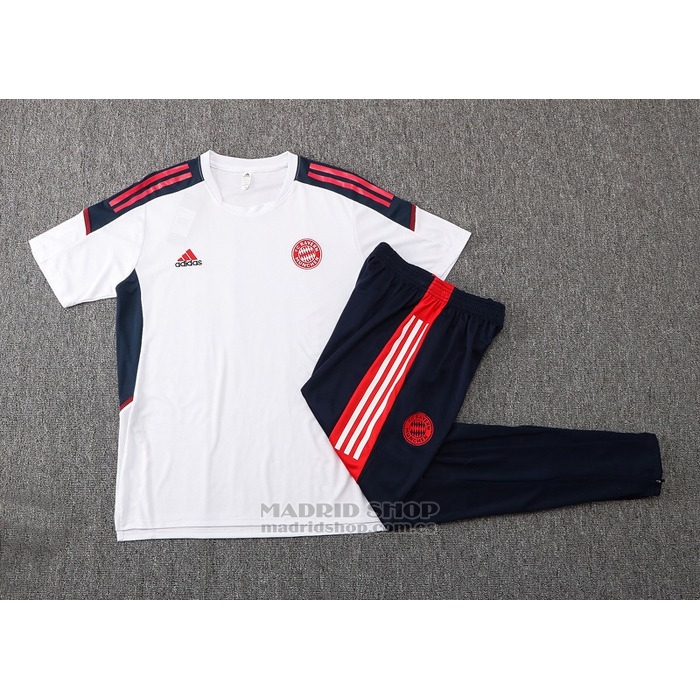Chandal del Bayern Munich Manga Corta 2022-2023 Blanco